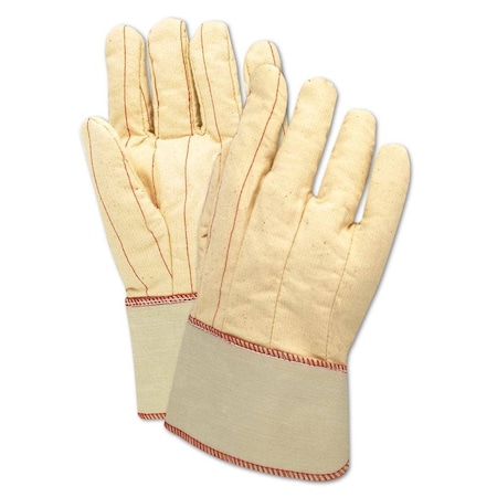Magid Textile Gloves, Natural, 12 PK 794JSC